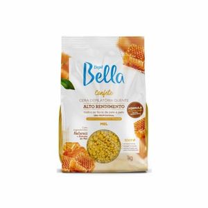 Cera Depilatória Quente Confete Mel Depil Bella 1kg