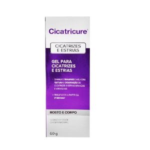 Gel Cicatrizante Cicatricure Para Cicatrizes Estrias 60g
