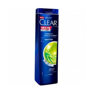 Shampoo Anticaspa Clear Men Controle e Alívio da Coceira 400ml