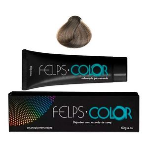 Coloração Permanente Felps Color 7.1 Louro Cinza 60g