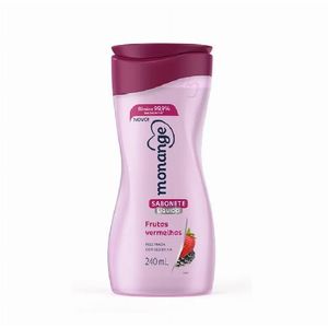 Sabonete Líquido Monange 240ml Frutas Vermelhas