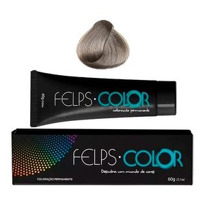 Coloração Permanente Felps Color 12.111 Louro Ultra Claro Platina Intenso 60g