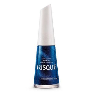 Esmalte Metálico Risqué Azulcrination 8ml