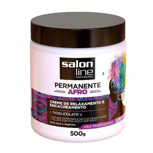 Creme de Relaxamento Salon Line Permanente Afro Tioglicolato 500g