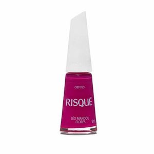 Esmalte risque Léo mandou flores 8ml