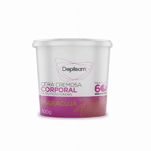 Cera Cremosa de Micro-Ondas Maracujá Depilsam 100G