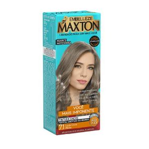 Tinta de Cabelo Maxton 7.1 Louro Cinza Médio
