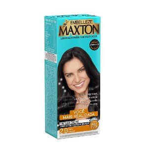 Tinta de Cabelo Maxton 2.0 Preto Natural