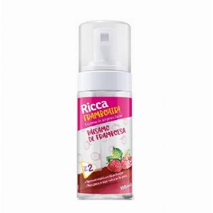 Espuma De Limpeza Facial Ricca Bálsamo De Framboesa 150ml