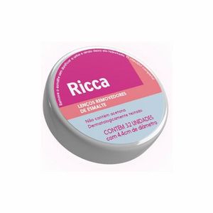 Lenço Removedor De Esmalte Ricca 32un