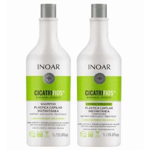 Kit Inoar Cicatrifios Shampoo e Condicionador 1 Litro