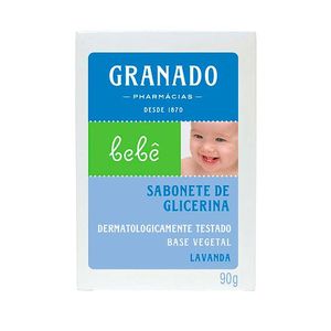 Sabonete em Barra Granado Bebê Lavanda 90g