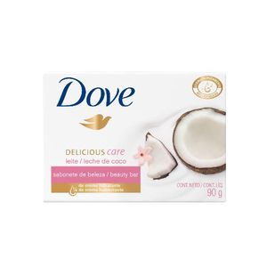 Sabonete em Barra Dove Delicious Care Leite de Coco 90g
